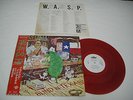 W.A.S.P. - Blind In Texas Japan White-Label Promo Red Vinyl LP / WASP -