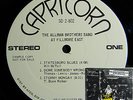 DJ ONLY RARE PROMO XLNT COND Allman Brothers Band Live Fillmore East 1971 2XLP