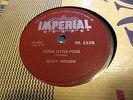 RICKY NELSON Poor Little Fool / Don't Leave Me This Way 78 VG+/VG+ Canada 1958