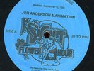 Jon Anderson & Animation  2 LP King Biscuit Flower Hour RADIO Promo 1982 YES