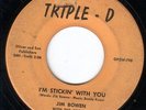 rockabilly 45 TRIPLE-D BUDDY KNOX/JIMMY BOWEN PARTY DOLL/I'M STICKIN WITH YOU