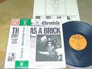 Jethro Tull  - Thick as a Brick - japan Press. Obi, Insert, Rock LP 33 U-min.