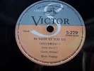 ELVIS PRESLEY 78 RPM I'LL NEVER LET YOU GO JAPANESE VICTOR S-279 JAPAN