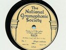 NGS ELECTRIC SET- LONG, LE ROY PLAY BACH FLUTE SONATA IN E-FLAT MAJOR  (1929)