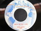 JOHNNY CARROLL That's The Way I Love / I'll Wait 45 PHILLIPS SUN 3520 Rockabilly