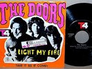 THE DOORS, Light My Fire, Original IRAN Pressing, Iranian 7