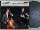 DENON OX-7117-ND BACH 3 SONATAS FOR VIOLA DA GAMBA - JAPANESE PRESSING