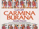 CARL ORFF - CARMINA BURANA. André Previn conducts the LSO. 180g vinyl LP. New.