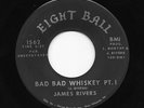 Jazz Funk 45 JAMES RIVERS Bad Bad Whiskey Eight Ball HEAR Flute