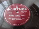 EARL SONGER AND HIS ROCKY ROAD RAMBLERS RARE FORTUNE LBL 78 HONKY TONKIN' BLUES