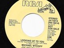 Modern Soul 45 MICHAEL WYCOFF Looking Up To You RCA Promo HEAR Samples NM