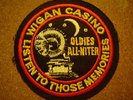 ORIGINAL NORTHERN SOUL PATCH-WIGAN CASINO-LISTEN TO THOSE MEMORIES-OLDIES -EX