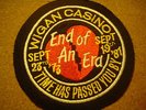 ORIG NORTHERN SOUL PATCH-WIGAN CASINO-END OF AN ERA TIME HAS PASSED YOU BY -EX