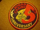 ORIGINAL NORTHERN SOUL PATCH-WIGAN CASINO-5TH ANNIVERSARY -EX