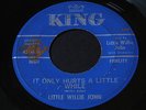 Little Willie John   It Only Hurts a Little While   King R&B northern soul 45