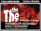 The The Matt Johnson live Portsmouth 17th December 1993 A4 size poster print