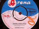 KISSING SPELL, CHILE TOP PSYCH, ORIGINAL SINGLE, 1970,EX