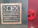 NOFX Backstage Passport red vinyl OOP Mint