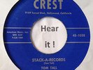 Rockabilly; Tom Tall; Stack-A-Records on CREST rare reissue