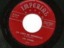 THE SPIDERS, SHE KEEPS ME WONDERING/21, RARE NEW ORLEANS DOO WOP 1954