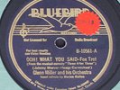GLENN MILLER - Bluebird B-10561 Ooh What You Said / I Beg Your Pardon E-