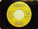 DOO WOP 45 1ST PRESS 1ST LABEL 