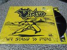 VIRTUE We Stand To Fight LP Mint LTD 500 NRR Splatter NWOBHM ELIXIR CHARGER
