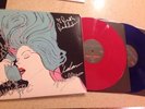 CHROMATICS Night Drive Autographed 2xLP Blue Red FIRST PRESS vinyl Glass Candy