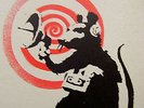 RARE BANKSY ART COVER 12” DIRTY FUNKER / “GREY RAT”