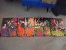 Kiss 4 piece poster puzzle complete & Peter Criss Album, Casablanca, NBLP 7122