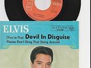 Elvis Presley, Devil In Disguise 47-8188 Gospel Cover O