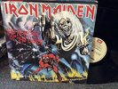 IRON MAIDEN THE NUMBER OF THE BEAST LP AUSTRALIAN ORIGINAL EMI RARE NICE COPY
