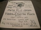 RARE HIP HOP PETE D.J.JONES,,D.J.TIBBS,CHARLIE ROCK.FESTIVAL 23 CEDAR PARK