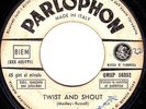 beatles / twist and shout / misery / italy promo juke box 7' ps 45 rpm record
