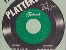 PLATTERS---SING ONLY FOR YOU   Rare EP Federal 378