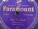 Paramount 12054 Norfolk Jazz Quintette STOP DAT BAND   78 rpm 1923 E- HOT