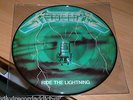 METALLICA RIDE THE LIGHTNING GREEN PIC LP PICTURE DISC / Slayer Megadeth Maiden