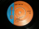 Carl Dawkins - Baby I Love You/Hard TIme - UK Rio - VG+ - HEAR BOTH