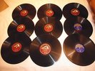 AL BOWLLY 10 x 78 RPM - RAY NOBLE AND HIS ORCHESTRA - ROY FOX AND HIS BAND