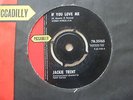 JACKIE TRENT If You Love Me / Only One Such As You UK 45