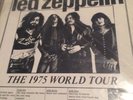 LED ZEPPELIN - The 1975 World Tour - Used Double Album