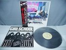 GIRL SCHOOL / HIT AND RUN JAPAN LP OBI NM