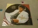 Michael Jackson 25th Anniversary vinyl LP picture disc. Mint condition