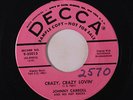 JOHNNY CARROLL: Crazy, Crazy Lovin' / Hot Rock 45 (dj, #ol) rare Rockabilly