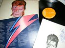 DAVID BOWIE  -  ALADDIN SANE UK 1ST PRESS + INNER SLEEVE & FAN CLUB INSERT.