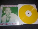 MINOR THREAT MINORS AT HEART LP YELLOW WAX  UNDEAD SAMHAIN PUSHEAD METALLICA