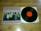 the specials - live in manchester lp red lable ska record
