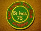 ORIGINAL NORTHERN SOUL PATCH-ST IVES 75 ALL-NIGHTER -EX
