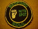 ORIGINAL NORTHERN SOUL PATCH-BEDFORD SOUL NITE SPOT -EX