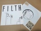FILTH : DON'T HIDE YOUR HATE  100% ORIGINAL KBD  INNERSLEEVE DUTCH